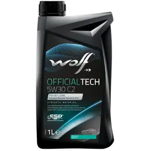 Bidon 1 litre dhuile 5w30 C2 Wolf SYNFLOWC2LE5 Vendu parcdiscount