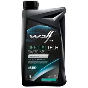 Bidon 1 litre d'huile 5w30 Wolf SYNFLOWMSF5W301 pas cher