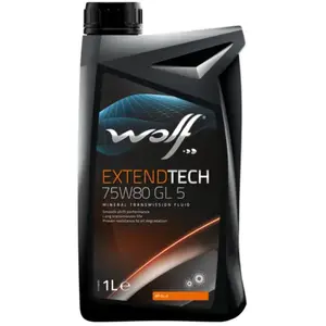 Bidon 1 litre d'huile 75W80 Wolf POLYGEARGL575W pas cher