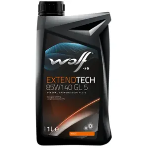 Bidon 1 litre d'huile 85W140 Wolf POLYGEARGL585 pas cher