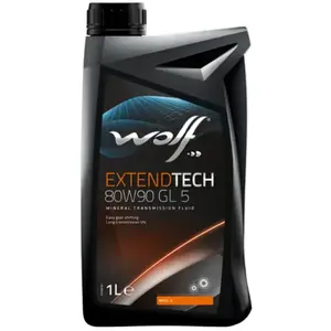 Bidon 1 litre dhuile 80W90 Wolf POLYGEARGL580W90 pas cher