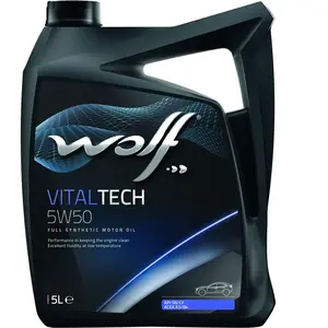 Bidon Vitaltech 5W50 5L Wolf 8314728 pas cher