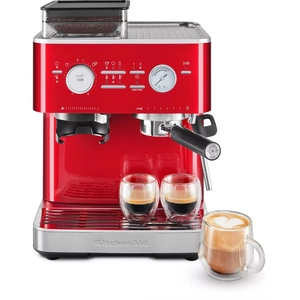 Machine à café expresso KitchenAid 5KES6551ECA 1500 W Rouge pas cher
