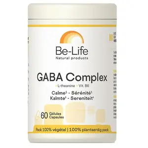 Be-Life Gaba Complexe 60 gélules pas cher