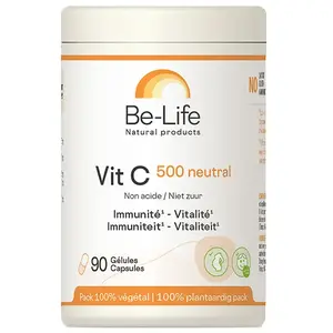 Comparateur de prix : Be-Life Vit C 500 Neutral 90 gélules