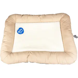 Duvo Kussen sheepskin Beige 87x62cm pas cher