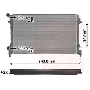 Radiator 58012711 International Radiators Plus pas cher