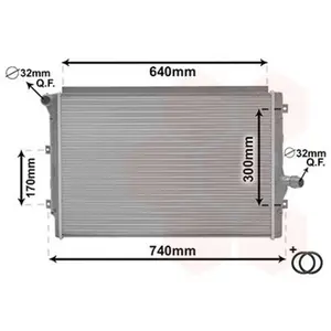 Radiator 58012208 International Radiators Plus pas cher