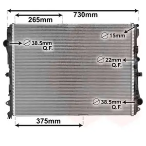 Radiator 30002667 International Radiators pas cher