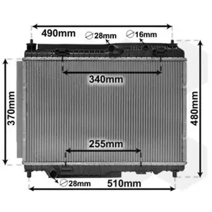 Radiator 18012701 International Radiators pas cher