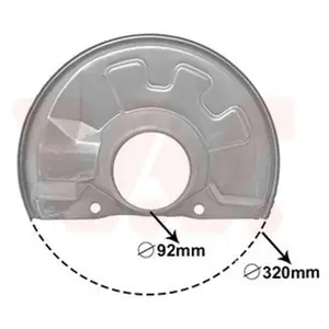 Comparateur de prix : stofschild voor rechts 5940372 Van Wezel