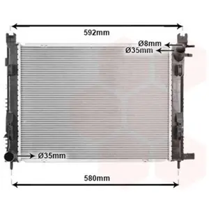 Radiator 43012708 International Radiators pas cher