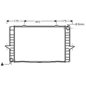 Radiateur C/s/v70 Nt-dies 99-05 59002148 International Radiators pas cher