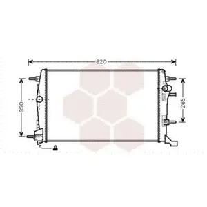International Radiators RADIATEUR MEGANE3 20DCi MT pas cher