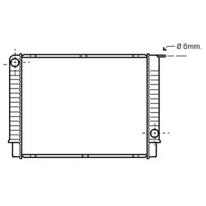 RADIATEUR S/V90 25i/30i MT 96-99 59002145 International Radiators pas cher