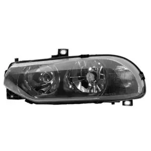 Van Wezel Koplamp links met knipperlicht H1+H7 Gerookt pas cher