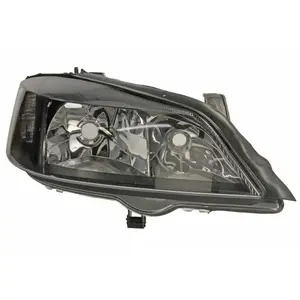 Van Wezel Koplamp rechts met knipperlicht ZWART Rand pas cher