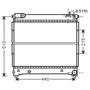 Comparateur de prix : Radiateur Diesel 1.9 D 52002074 International Radiators