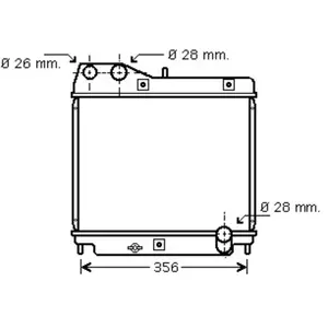 Comparateur de prix : Radiateur Benzine -04 1.2 / 1.4 25002178 International Radiators