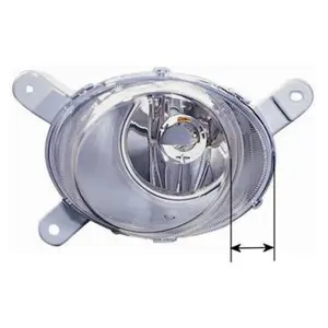 Mistlamp 4/04+ rechts 5921996 Van Wezel