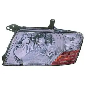 Van Wezel Koplamp links met knipperlicht +Elect.Reg. CHROME pas cher