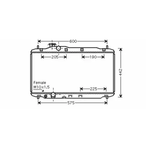 Radiateur 25002189 International Radiators pas cher