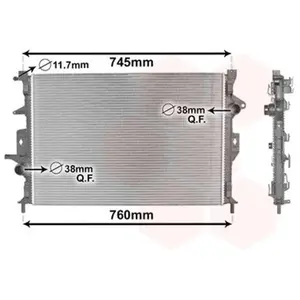 Radiator 59002186 International Radiators pas cher