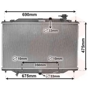 Radiator 27002274 International Radiators pas cher