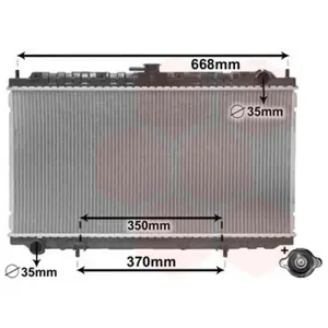 Comparateur de prix : Radiateur Benzine 1.6 / 2.0 Mt 13002181 International Radiators Plus