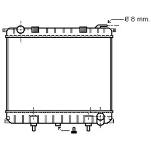 Radiateur de refroidissement van wezel pas cher