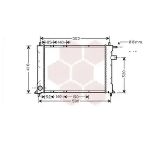 International Radiators Radiateur Rover 414/16/20 Mt 95-99 pas cher