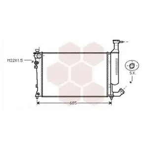 Comparateur de prix : International Radiators Radiateur Benzine 98>03 14/16/18