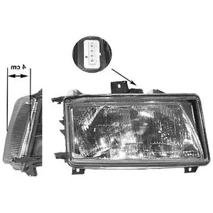 Van Wezel Koplamp rechts tot 7/96 +Elinks REG. Type VALEO