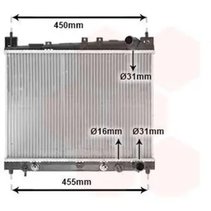 Comparateur de prix : Van Wezel - RADIATOR VOOR TOYOTA ECHO 1999-2003 1640021070