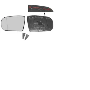 Van Wezel Spiegelglas Links 10/99+ pas cher