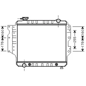 Comparateur de prix : Radiateur Jeep Wrangler 4.0 87- 21002023 International Radiators