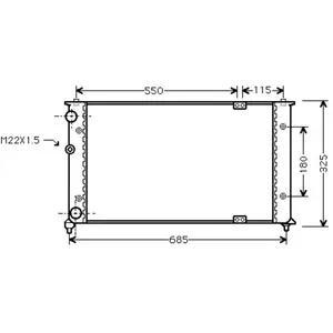 Comparateur de prix : Radiateur Diesel 8/98+ 19 D 58002192 International Radiators