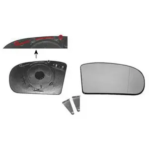 Van Wezel Autoparts Spiegelglas Rechts pas cher