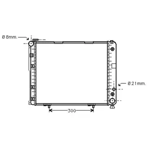 Comparateur de prix : Radiateur Mb W124 25d/30d 93-95 30002178 International Radiators