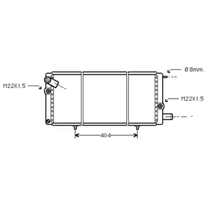Comparateur de prix : VAN WEZEL Radiateur moteur pour PEUGEOT: 205 (Ref: 40002085)