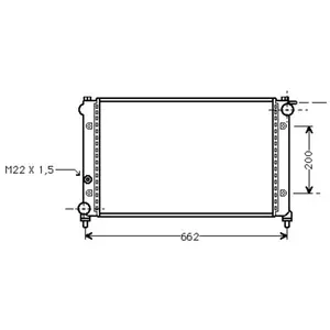 Radiateur 12 15 Carbu 49002005 International Radiators pas cher