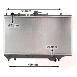 RADIATEUR BENZINE 5-deurs -AUTO zonder AIRCO 27002071 International Radiators pas cher