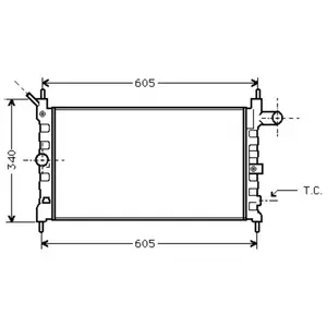 Comparateur de prix : Radiateur Benzine 1.4 / 1.6 -92 Mt 37002022 International Radiators