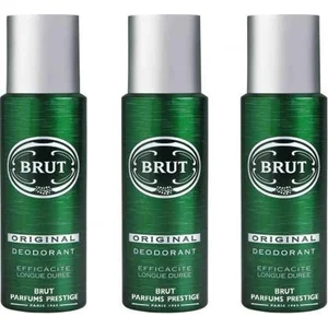 3x Brut deospray original 200 ml pas cher