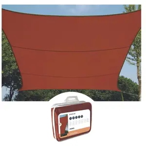 Velleman Perel Voile D'ombrage Carrée 5 M Terre Cuite