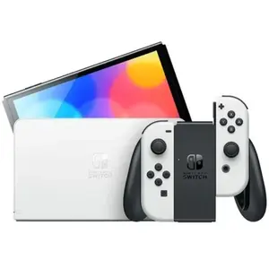 Console portable - Nintendo - Switch OLED - Blanc - 64 Go - HDMIVendu parcdiscount