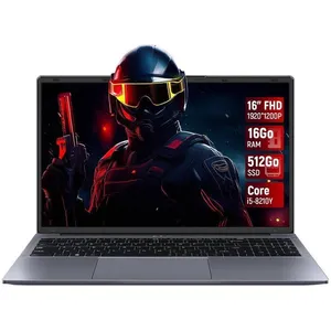 VANWIN PC portable 16"-Intel Core i5-8210Y(Jusqu'à 3,6 GHz)-16Go RAM D... pas cher