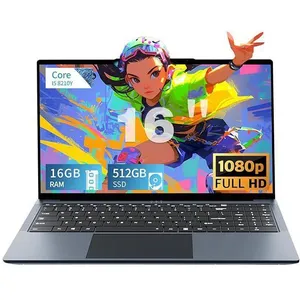 MICREAR 16 PC Portable -Intel Core i5-8210Y(Jusquà 36 GHz)-16Go RAM 51...