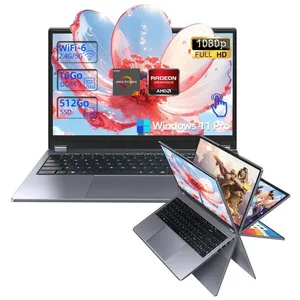 MICREAR PC Portable- 15.6 FHD-AMD Ryzen3 3200-Tactile 360° Flip -16GB ...