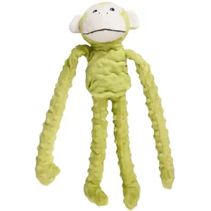 Flamingo Pluche Aap Groen - Hondenspeelgoed - 40 cm - Groen pas cher